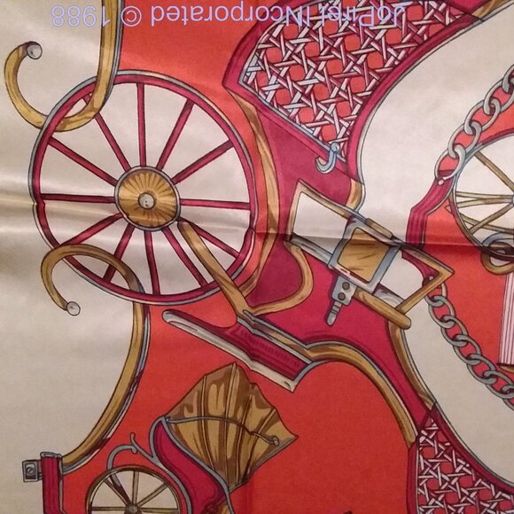 Designer Model T Carriage scarf - Picture 7 of 12